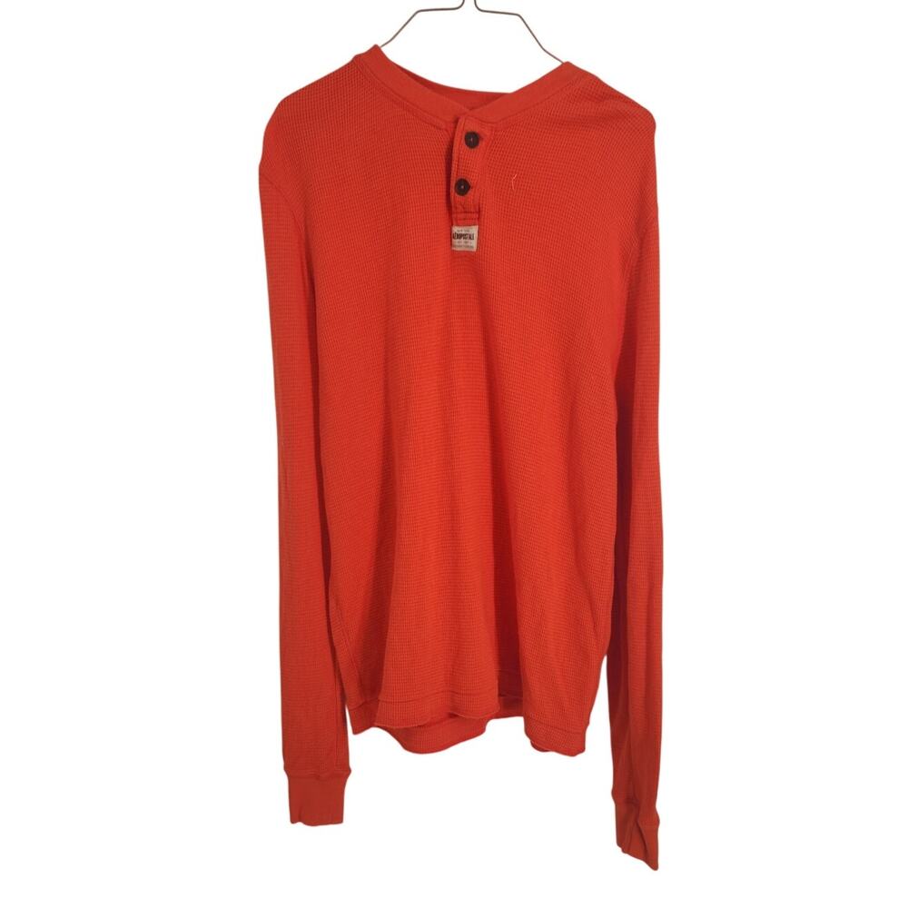 Aeropostale Orange Long Sleeve Top - Women's Size Large